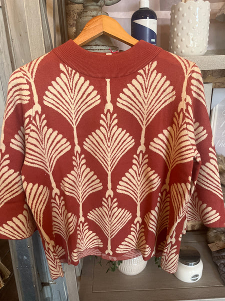 West top in Rose Clay