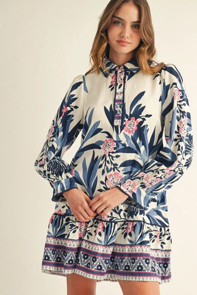 Westy Dress in Navy