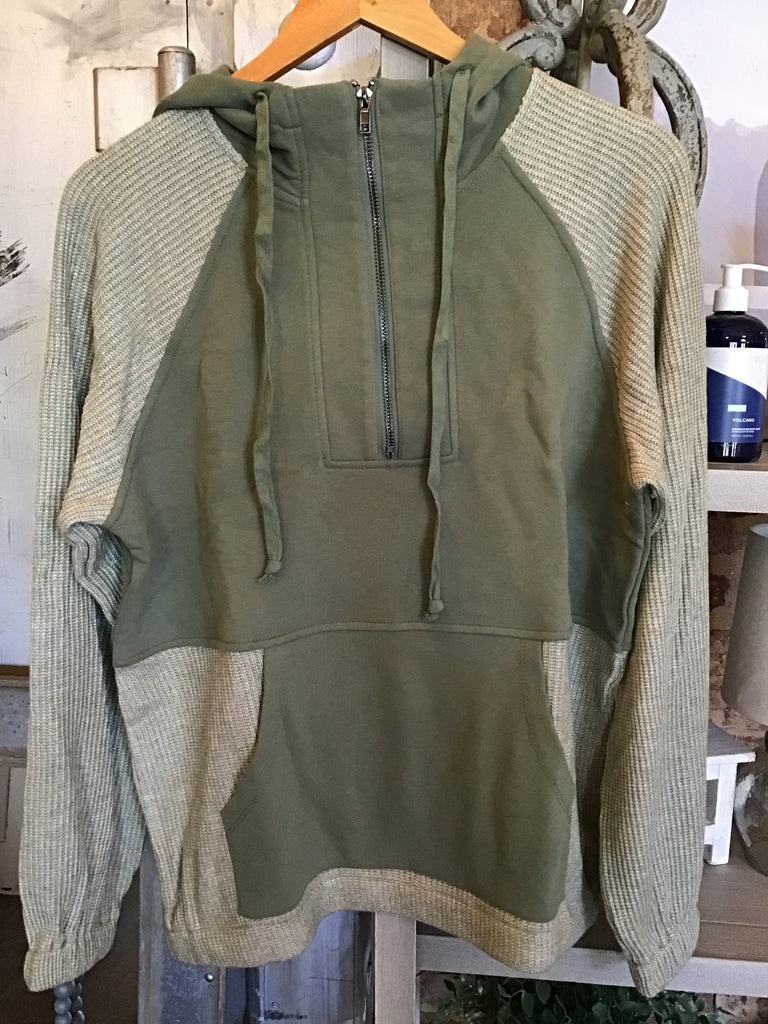 Fleece French Terry in Sage