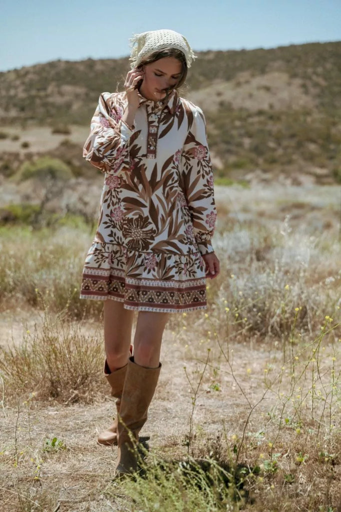 Westy Dress in Toffee