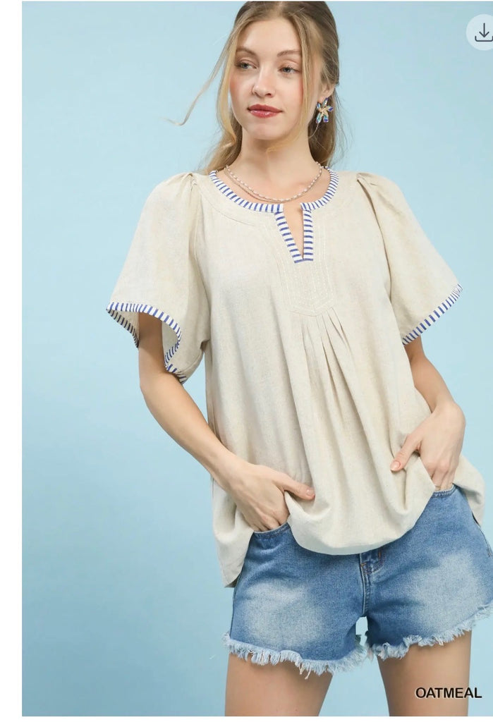 Onward Top in Oatmeal