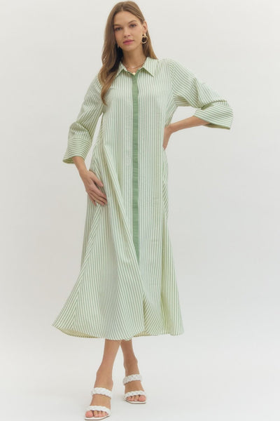 Springy Dress in Sage