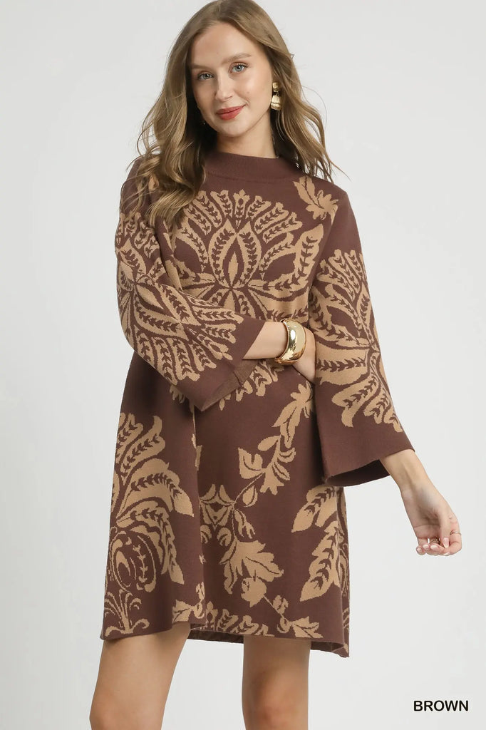 Long Dress in Brown The Vintage Peach Boutique Long Dress in Brown The Vintage Peach Boutique