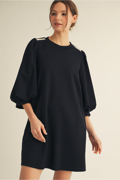 Dawgs Dress in Black