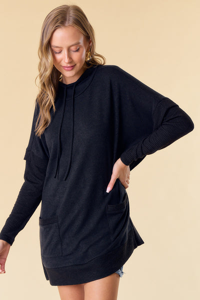 Natalie Hoodie in Black