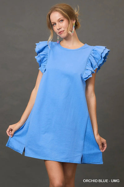 Bunny Dress in Orchid Blue