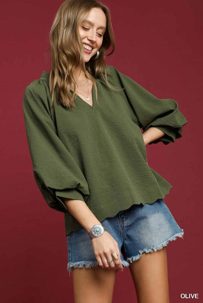 Chill Top in olive