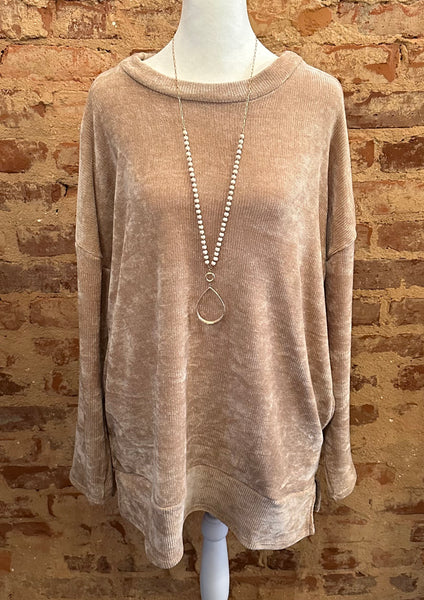 Slumber Top in Taupe