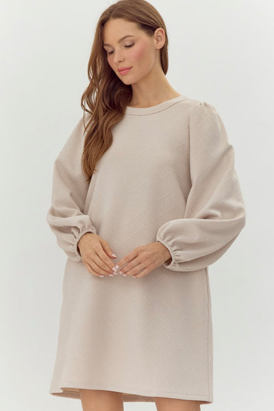 Kit Dress in Beige