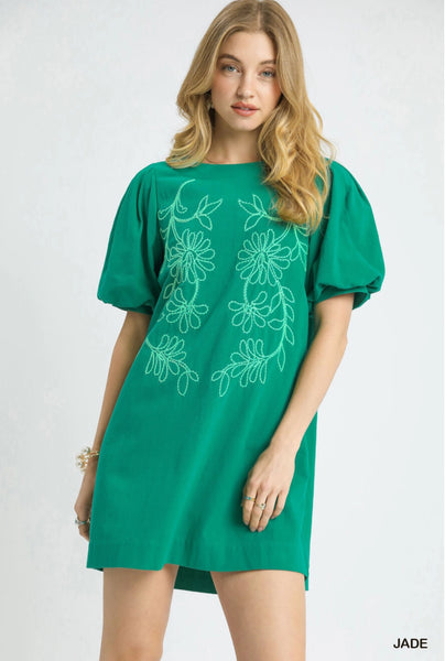 Cash Dress in green
