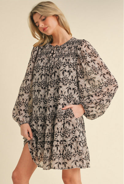 Anslee Dress in Black