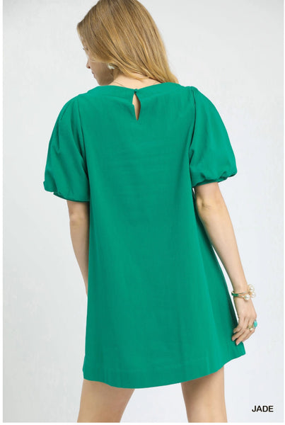 Cash Dress in green