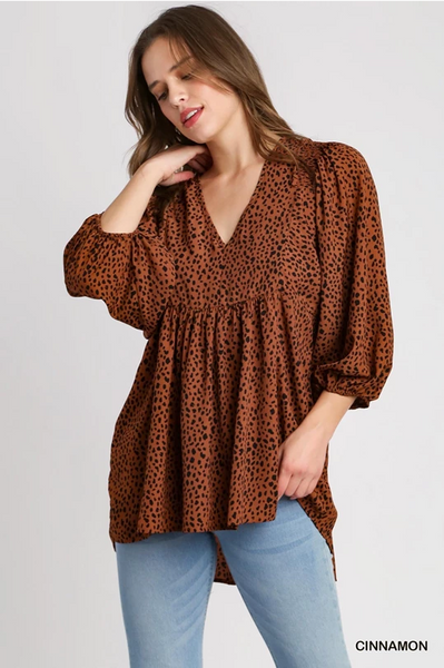 Dalmatian Top in Cinnamon