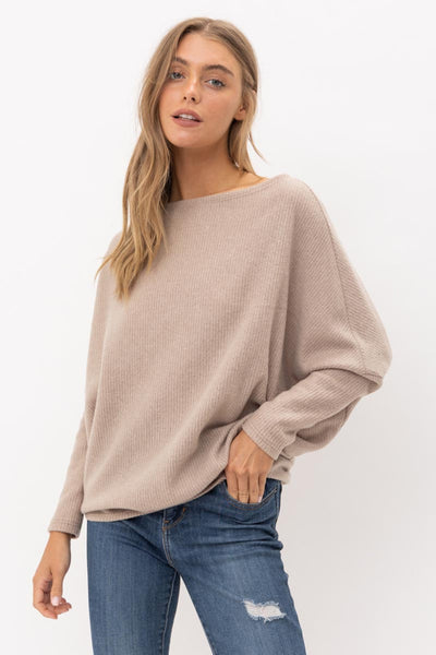 Comfy Top in Taupe