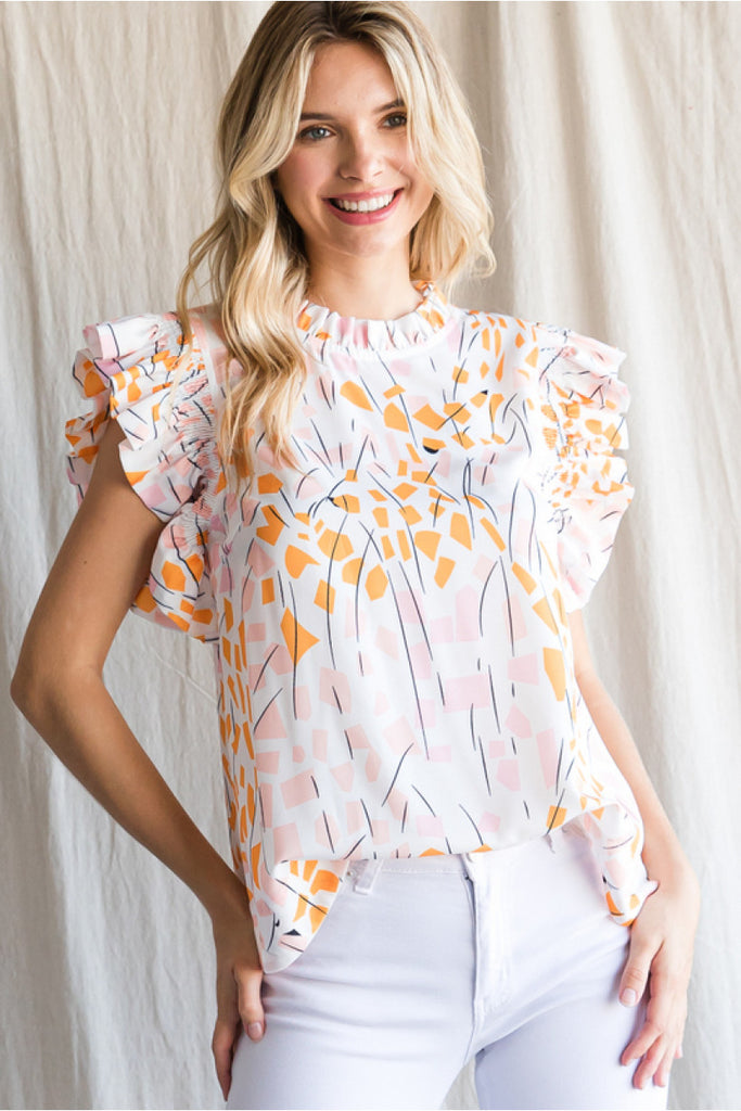 Fun Top in White