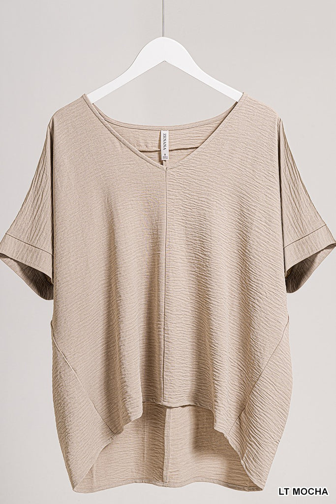 Simple Top in LT Mocha