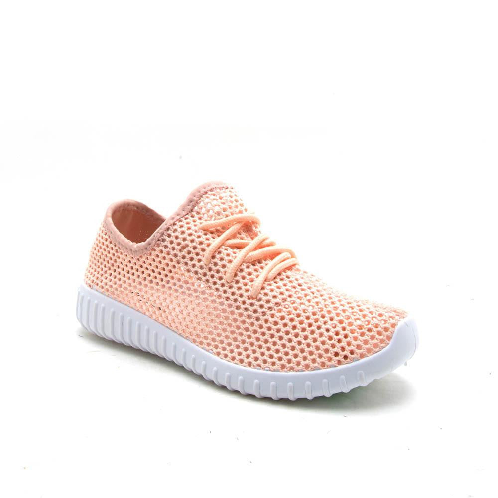 Peach tennis sales shoes