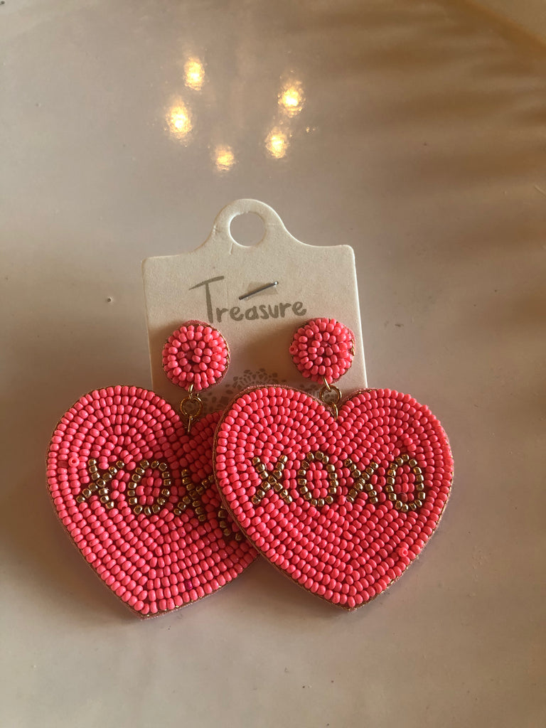 XOXO Heart Shape in Pink